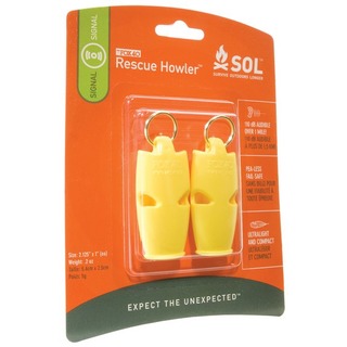 Píšťalka SOL Rescue Howler Whistle Pkg/2