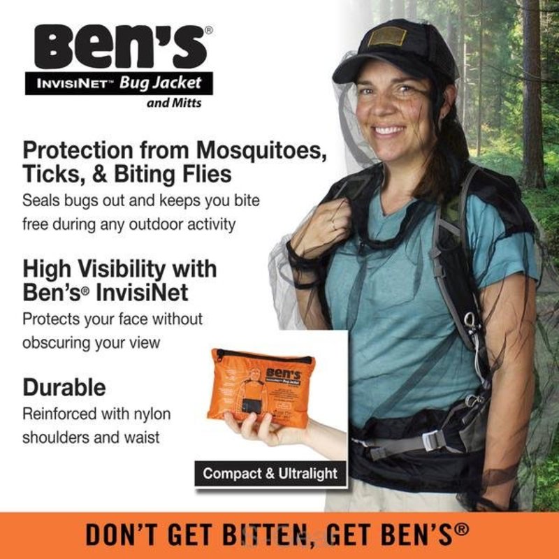 Ben's Bug Jacket L/XL moskytiera